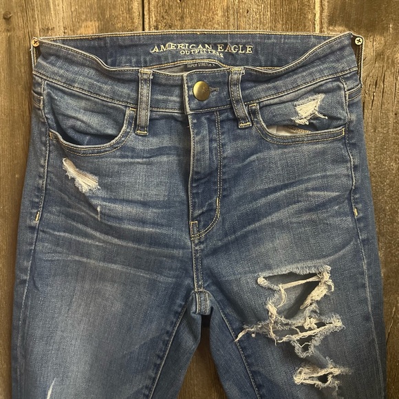 [3] AMERICAN EAGLE | High Rise Skinny Stretch Jegging | 2 - Picture 4 of 6